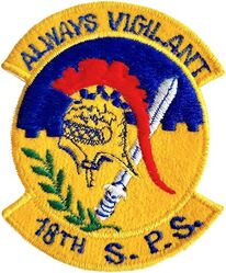 18th Security Police Squadron
Okinawan made.
