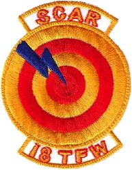 18th Tactical Fighter Wing Strike Command and Reconnaisance
Strike command and reconnaissance is a military mission that involves identifying and reporting targets for deep air support, and then coordinating air interdiction or armed reconnaissance missions on those targets. This mission was assigned to the RF-4Cs of the 15 TRS, part of the 18 TFW. Japan made circa early 80s.
