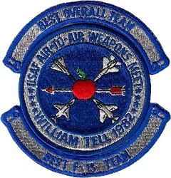 18th Tactical Fighter Wing William Tell Competition 1982 Winner
Separate tabs issued to participants that won in their category. 
