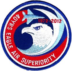 18th Wing F-15 40th Anniversary
For 40 years of F-15 existence in the Air Force. Japan made.
