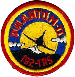 192d Tactical Reconnaissance Squadron RF-4C
