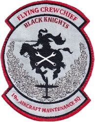 19th Aircraft Maintenance Squadron Flying Crew Chief
Woven patch.
