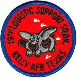 19th Logistic Support Squadron
Smaller hat sized patch.
