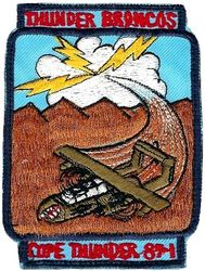 19th Tactical Air Support Squadron (Light) Exercise COPE THUNDER 1987-1
Korean made.
