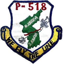19th Tactical Air Support Squadron (Light) OV-10 P-518
Korean Tactical Zone P-518 is a restricted airspace near the DMZ for USFK/UNC flights, requiring specific transponder codes. Korean made.
