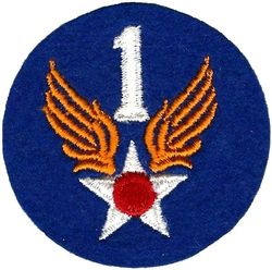 1st Air Force
On felt.
