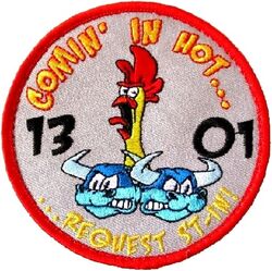 Class 2013-01 Joint Specialized Undergraduate Pilot Training
Patch banned due to the symbology used (look hard, use your imagination!).
