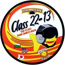 Class 2022-13 Specialized Undergraduate Pilot Training
Keywords: PVC