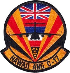 204th Airlift Squadron C-17

