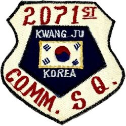 2071st Communications Squadron
Korean made.
