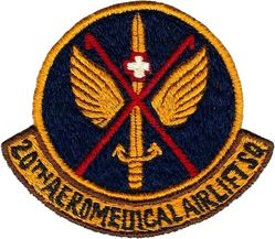 20th Aeromedical Airlift Squadron 
Philippine made.

