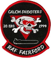 20th Expeditionary Bomb Squadron RAF Fairford Deployment 1999
