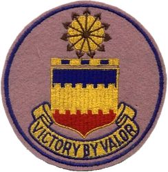 20th Fighter Group
Hamilton Field, CA, 9 September 1940; Blumenthal Field, NC, 2 February 1942; Morris Field, NC, 18 April 1942; Drew Field, FL, 7 August 1942; Paine Field, WA, 30 September 1942; March Field, CA, 4 January – 11 August 1943; RAF Kings Cliffe, UK, 26 August 1943 – 11 October 1945; Camp Kilmer, NJ, 16–18 October 1945; Biggs Field, TX, 29 July 1946; Shaw Field, SC, 20 October 1946. WW 2 era on felt.
