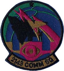 2143d Communications Squadron
German made.
Keywords: subdued