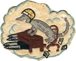 21st Fighter-Bomber Wing Morale
Design painted on wing commander's F-86F #52-5222, circa 1957. German made.
