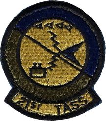 21st Tactical Air Support Squadron (Light)
As worn by aircrew on Velcro.
Keywords: subdued