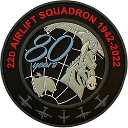22d Airlift Squadron 80th Anniversary
Keywords: PVC