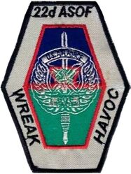 22d Air Support Operations Flight
Korean made.
