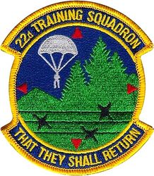 22d Training Squadron
The 22d TRS mission is Survival, Evasion, Resistance and Escape training.
