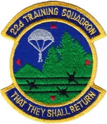22d Training Squadron
The 22d TRS mission is Survival, Evasion, Resistance and Escape training.
