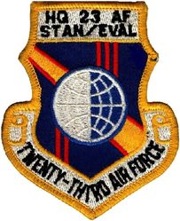 23d Air Force Headquarters Standardization/Evaluation
