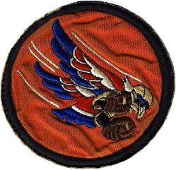 23d Tactical Fighter Squadron
Sewn to leather, as worn circa 1965. German made.

