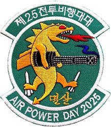25th Fighter Squadron Air Power Day 2025
Korean made
