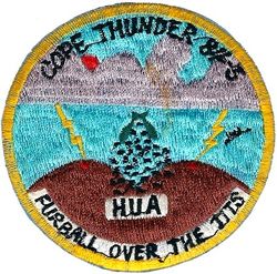 25th Tactical Fighter Squadron Exercise COPE THUNDER 1984-3
Korean made
