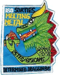 25th Tactical Fighter Squadron Exercise DETERMINED DRAGGIN 1986
Korean made.
