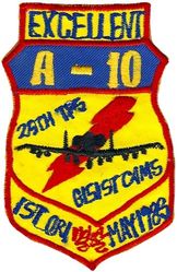 25th Tactical Fighter Squadron and 6151 Consolidated Aircraft Maintenance Squadron Operational Readiness Inspection 1983
Korean made.
