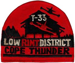 26th Aggressor Squadron T-33 Exercise COPE THUNDER
Korean made.
