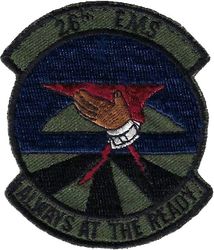 26th Equipment Maintenance Squadron
German made.
Keywords: subdued