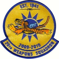 26th Weapons Squadron 10th Anniversary
