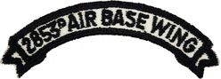 2853d Air Base Wing Arc
