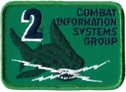 2d Combat Information Systems Group Supply Personnel
White bolts used for Supply personnel. Hat patch. 
