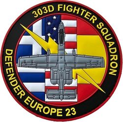 303d Fighter Squadron Exercise AIR DEFENDER 2023
Deployed to Thessaloniki AB, Greece; and also Zaragoza AB, Spain.
Keywords: PVC