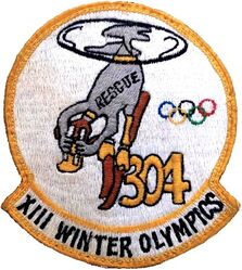 304th Aerospace Rescue and Recovery Squadron XIII Winter Olympics 1980
The XIII Winter Olympics were held in Lake Placid, NY. Taiwan made.
