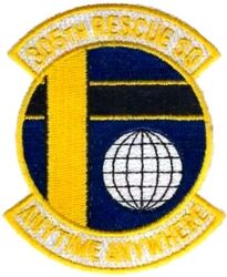 305th Rescue Squadron
Original design, replaced with winged horse.
