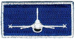 309th Fighter Squadron F-16 Pencil Pocket Tab
