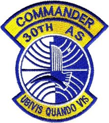 30th Airlift Squadron Commander
