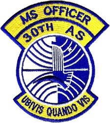 30th Airlift Squadron Maintenance Officer
