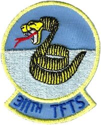 311th Tactical Fighter Training Squadron
Very light yellow border, not green.
