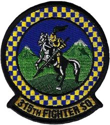 315th Fighter Squadron 
Active duty personnel attached to the 134 FS, Vermont ANG.
