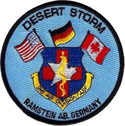316th Air Division Aeromedical Staging Flight Operation DESERT STORM 1991
