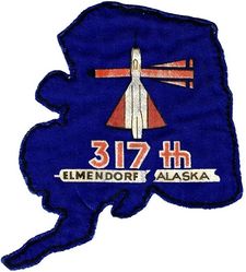 317th Fighter-Interceptor Squadron William Tell Competition 1959
Printed on canvas, appears Japanese made. F-102 aircraft.
