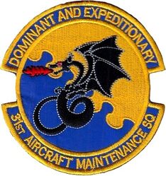 31st Aircraft Maintenance Squadron
Korean made.
