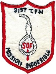 31st Tactical Fighter Wing Supervisor of Flying
Thai made, circa 1970.
