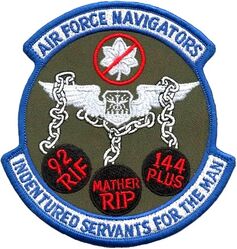 323d Flying Training Wing Morale
Done when Mather was closing and navigator training would move the Randolph.
