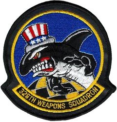 328th Weapons Squadron Morale
Known as Spermy the whale.
