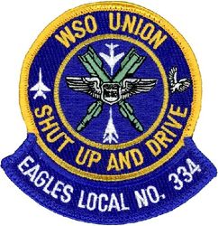 334th Fighter Squadron F-15E Morale
Weapon Systems Officer.
